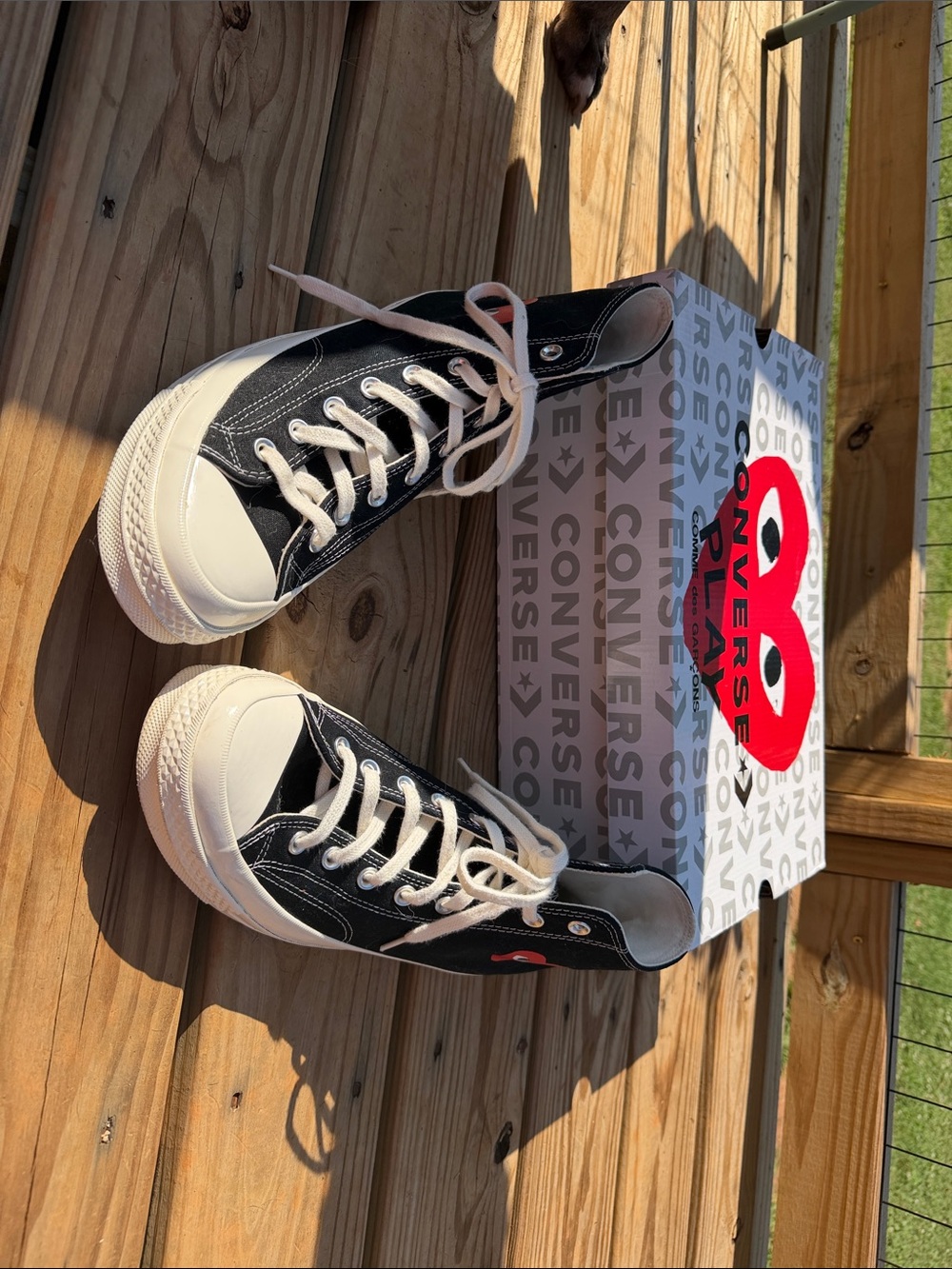 Converse Kids Black and White Low-Top Sneakers with Pink Logo Accent